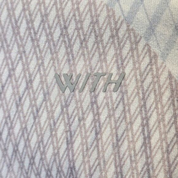 Peloton x WITH Women's S Sails High Waist Geometric Grey Athletic Leggings - Picture 12 of 15